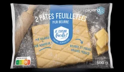 2 pâtes feuilletées pur beurre