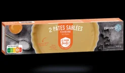 2 pâtes sablées pur beurre pré-étalées