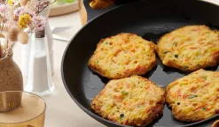 4 röstis de légumes et cheddar
