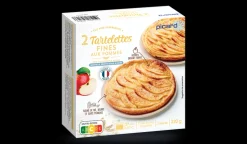 2 tartelettes fines aux pommes