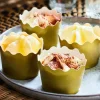 6 timbales glacées à l'italienne