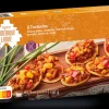 8 tostadas sce salsa,cheddar,haricot rouge,tomate