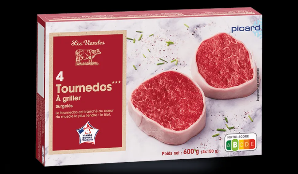 4 tournedos filet