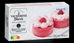 2 vacherins vanille-framboise