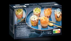 6 verrines apéritives