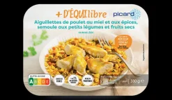 Aiguillettes de poulet au miel et aux épices