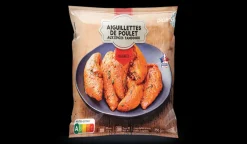 Aiguillettes poulet marinées aux épices tandoori