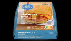 American-style burger