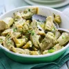 Artichauts à la romaine, menthe, citron