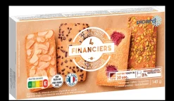 Assortiment de 4 financiers