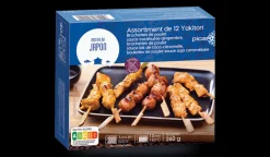 Assortiment de 12 yakitori