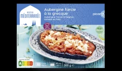 Aubergine farcie à la grecque