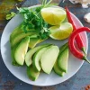 Avocats en lamelles, Pérou