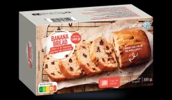 Banana bread, cake à la banane, 6 parts
