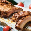 BBQ ribs, à cuire, 2 pièces