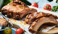 BBQ ribs, à cuire, 2 pièces