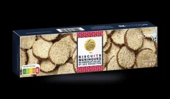 Biscuits meringués noisettes et chocolat au lait