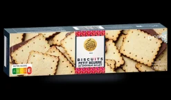 Biscuits petit-beurre au chocolat au lait