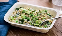 Blésotto de légumes verts