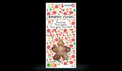 Bonbons fleurs, fraise,framboise,agrumes,abricot