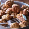 Boulettes au boeuf et aux oignons, 30 pièces environ