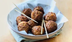 Boulettes de viande kefta, cuites,boeuf et agneau