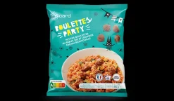 Boulettes party au boeuf, riz et légumes