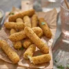 Bâtonnets panés à la mozzarella