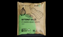 Butternut grillée et oignons rouges cuisinés