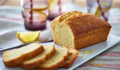 Cake au citron, 6 parts, pur beurre, à réchauffer