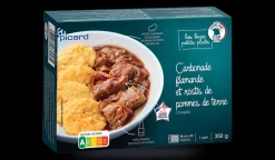 Carbonade flamande et rostis de pommes de terre