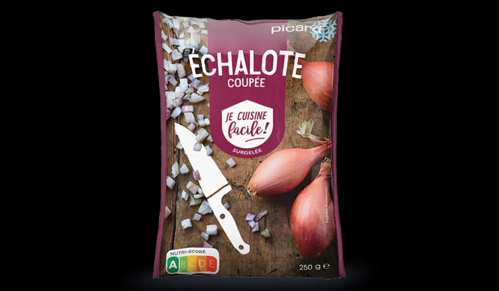 Échalote coupée