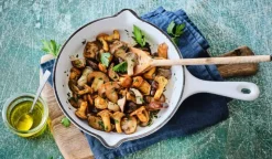 Champignons cuisinés à l'huile d'olive vierge 2,3%