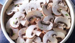 Champignons de Paris émincés