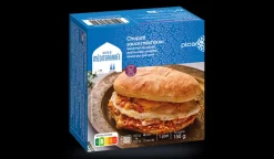Chapati sauce méchouia, sandwich au poulet