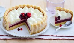 Charlotte aux fruits rouges, 8 parts