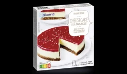 Cheesecake à la framboise, 6 parts