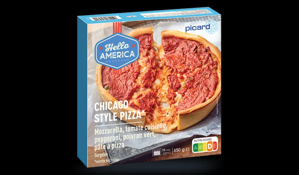 Chicago style pizza