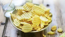 Chips de pommes de terre bio