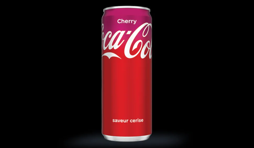 Coca cola cherry saveur cerise