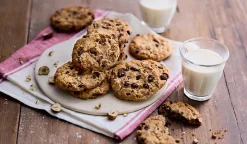 Cookies aux pépites de chocolat et noisettes