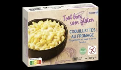 Coquillettes au fromage, coquillettes maïs et riz