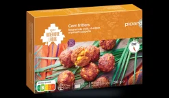 Corn fritters, beignets de maïs, cheddar