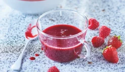 Coulis aux 3 fruits rouges, portionnable
