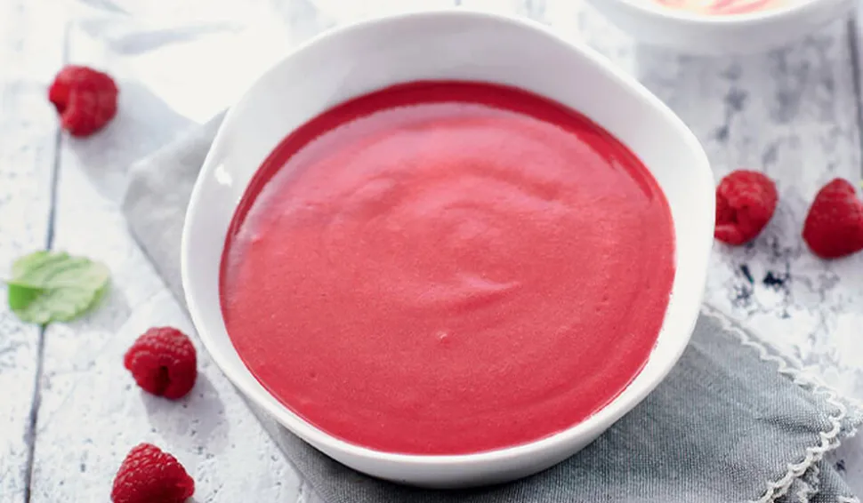 Coulis framboise, portionnable