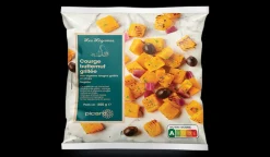 Courge butternut grillée aux oignons rouges