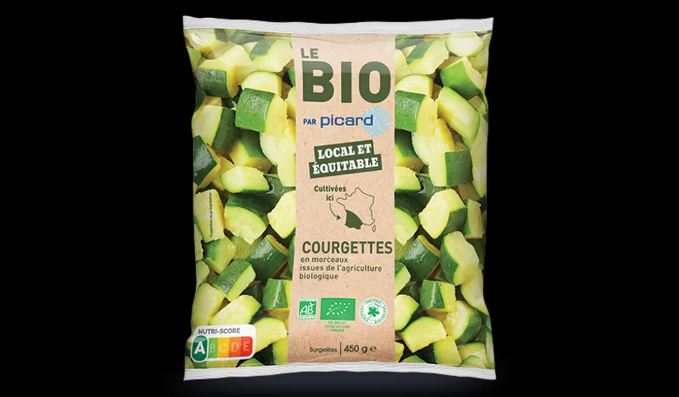 Courgettes bio local