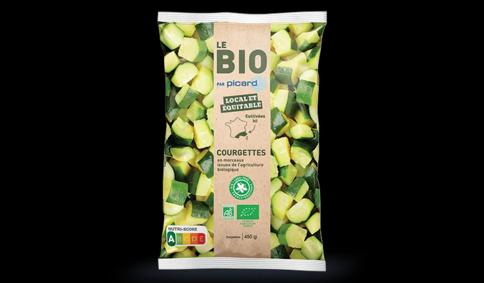 Courgettes bio local, Sud-Est de la France
