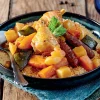 Couscous royal au poulet et merguez 2 parts