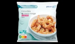 Crevettes au curry rouge, recette thaï